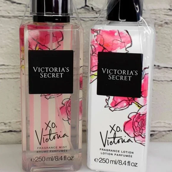 VICTORIA'S SECRET 'XO,VICTORIA'BODY MIST LOTION 2-PIECEFRAGRANCE SET